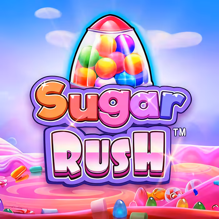 Sugar Rush - Colorful candy-themed slot offering cluster pays and exciting multiplier features